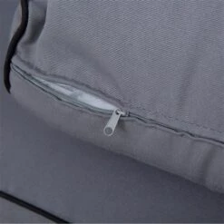 Ensemble Modulaire Pour Le Patio Outsunny En Rotin Avec Coussins Gris, 4 Pièces -Outsunny 331025387 AlternateImage7 l