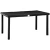Table De Salle à Manger Extérieure Outsunny Rectangulaire De 35,5 Po L. X 55 Po L. -Outsunny 331025403 MainImage 001 l