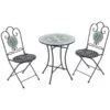 Ensemble Pour Le Patio Outsunny De Style Bistro Avec Cadre En Acier Noir Avec Dessus De Table En Mosaïque Verte, 3 Pièces 1 Ensemble Pour Le Patio Outsunny De Style Bistro Avec Cadre En Acier Noir Avec Dessus De Table En Mosaïque Verte, 3 Pièces -Outsunny 331025411 MainImage 001 l