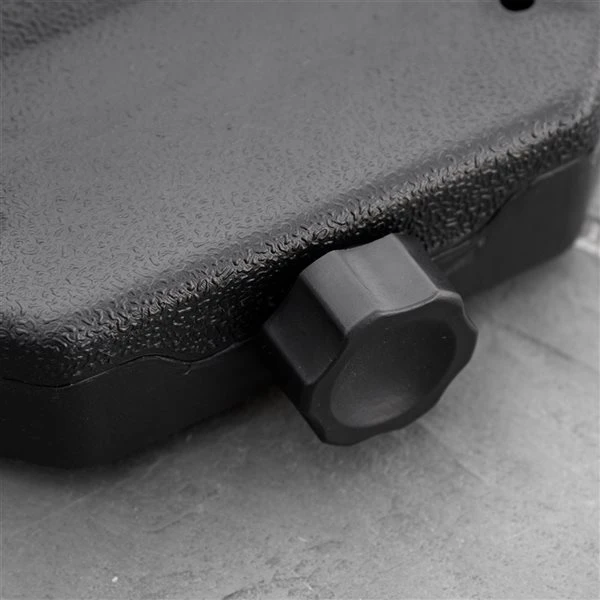 Base De Parasol Outsunny Noire 6 Base De Parasol Outsunny Noire – Image 4
