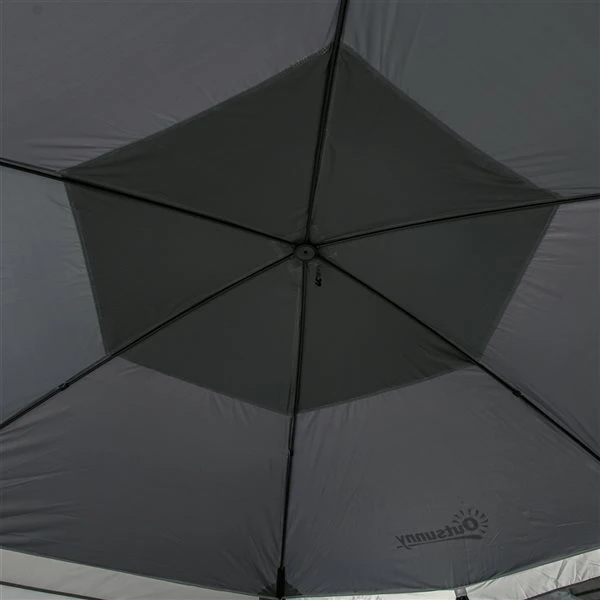 Tente à Moustiquaire Outsunny En Polyester Gris 6 Tente à Moustiquaire Outsunny En Polyester Gris – Image 4