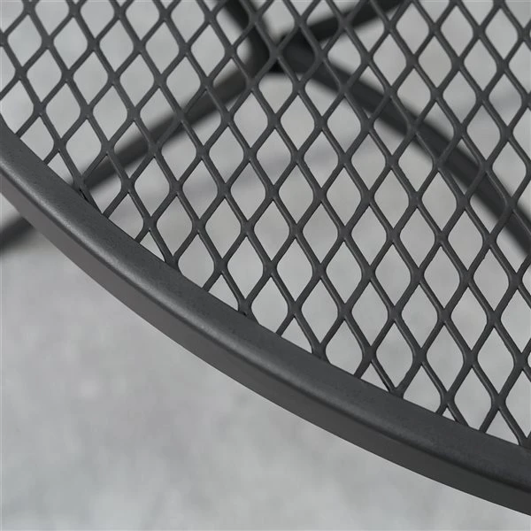 Table De Salle à Manger Extérieure Outsunny Ronde De 35,75 Po L. 7 Table De Salle à Manger Extérieure Outsunny Ronde De 35,75 Po L. – Image 5