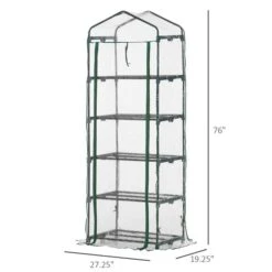 Serre Outsunny De 2,27 Pi L. X 1,6 Pi L. X 6,33 Pi H. 9 Serre Outsunny De 2,27 Pi L. X 1,6 Pi L. X 6,33 Pi H. -Outsunny 331025444 AlternateImage2 l