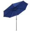 Parasol Outsunny Bleu à Manivelle De 10 Pi X 8 Pi 1 Parasol Outsunny Bleu à Manivelle De 10 Pi X 8 Pi -Outsunny 331025462 MainImage 001 l