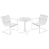 Ensemble Pour Le Patio Outsunny De Style Bistro Avec Cadre En Acier Blanc, 3 Pièces 1 Ensemble Pour Le Patio Outsunny De Style Bistro Avec Cadre En Acier Blanc, 3 Pièces -Outsunny 331025465 MainImage 001 l