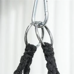 Chaise-hamac En Coton Gris Par Outsunny Avec Coussin 11 Chaise-hamac En Coton Gris Par Outsunny Avec Coussin -Outsunny 331026125 AlternateImage7 l