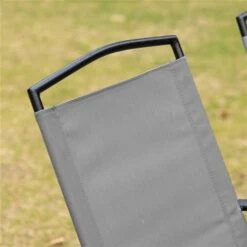 Ensemble à Dîner Extérieur Gris Par Outsunny Avec Parasol, 8 Pièces -Outsunny 331026127 AlternateImage7 l