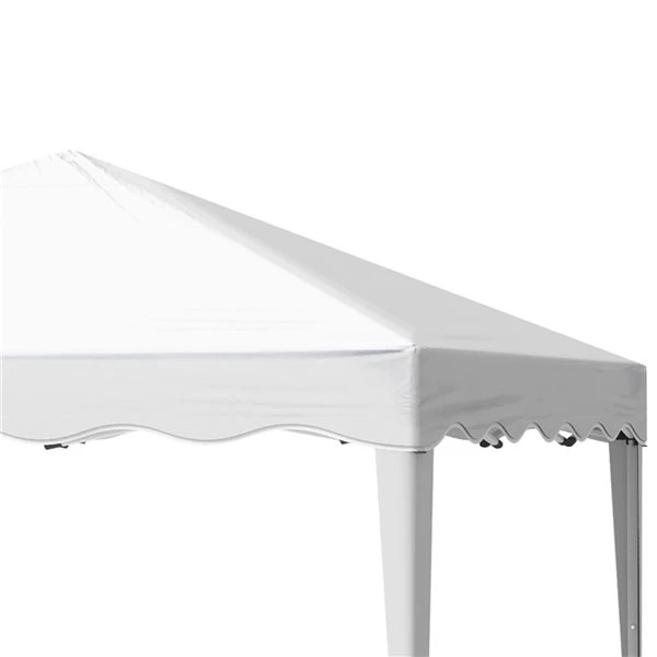 Abri Soleil Rétractable Carré Blanc Par Outsunny De 10 Pi 6 Abri Soleil Rétractable Carré Blanc Par Outsunny De 10 Pi – Image 4