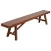 Banc En Bois Brun à 3 Places Par Outsunny De 78,75 Po X 17,75 Po -Outsunny 331026139 MainImage 001 l