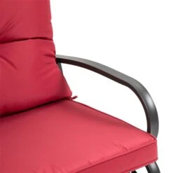 Fauteuil Coulissant D'extérieur Rouge En Acier à 2 Places Par Outsunny 9 Fauteuil Coulissant D'extérieur Rouge En Acier à 2 Places Par Outsunny -Outsunny 331026152 AlternateImage7 l