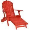 Chaise Adirondack En Bois Par Outsunny Avec Repose-pieds, Rouge 1 Chaise Adirondack En Bois Par Outsunny Avec Repose-pieds, Rouge -Outsunny 331026180 MainImage 001 l