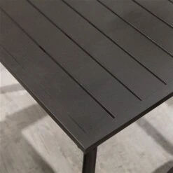 Ensemble De Salle à Manger Extérieur Brun 5 Pièces Par Outsunny Avec Trou Pour Parasol -Outsunny 331044646 AlternateImage7 l