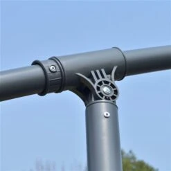 Parasol Vert Décentré Outsunny De 10 Pi, Base Incluse -Outsunny 331058223 AlternateImage6 l