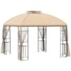 Abri De Jardin Semi-permanent Beige Outsunny De 9,7 Pi X 9,7 Pi Avec Toit En Polyester Et Cadre En Acier, Moustiquaire Incluse 2 Abri De Jardin Semi-permanent Beige Outsunny De 9,7 Pi X 9,7 Pi Avec Toit En Polyester Et Cadre En Acier, Moustiquaire Incluse -Outsunny 331058229 MainImage 001 l
